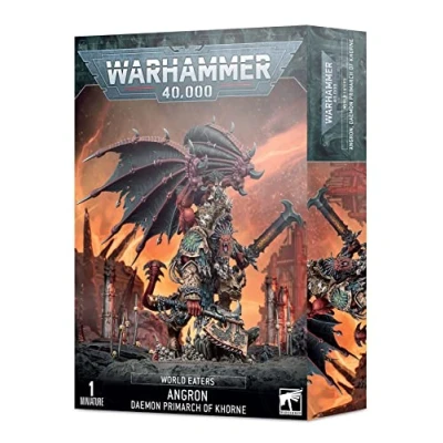 Imagen de Games Workshop Warhammer 40k Espacio Marino del Caos World Eaters Angron, Primarca Demon de Khorne