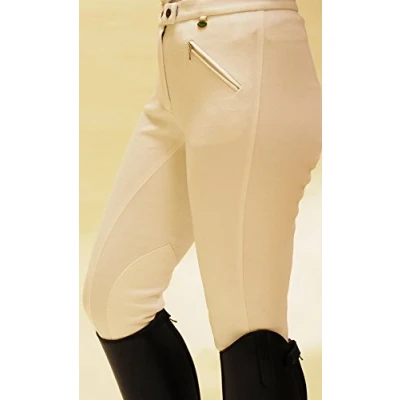 Imagen de Rhinegold Pantalones de Deporte Unisex Color Blanco, Talla 40, 40.