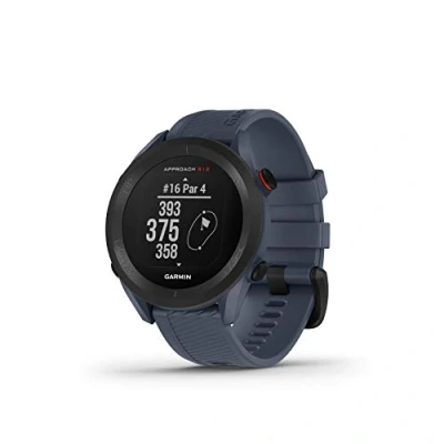 Imagen de Garmin Approach S12, Reloj para Golf, campos mundiales preinstalados, Bluetooth y resistente al agua, Gris