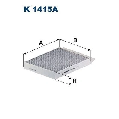 Imagen de FILTRON K 1415A Filtro de habitáculo carbón activado 262 206 36 MERCEDES BENZ: Vito Tourer, Furgón, Clase V