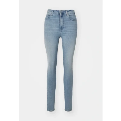 Imagen de Tommy Jeans Sylvia Hgh Skn Ch0214 Co Dw0dw19268 Vaqueros, Denim (Denim Light), 28W / 30L para Mujer