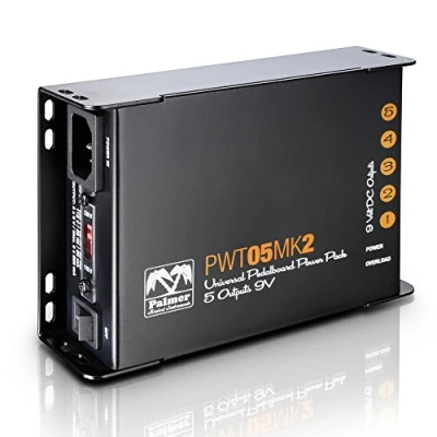Imagen de Palmer PWT 05 MK 2 Fuente de alimentación universal 9 V para pedaleras 5 salidas