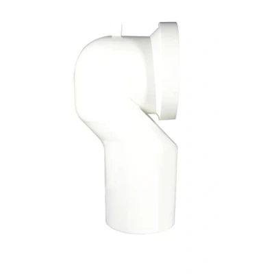 Imagen de Ideal Standard Multi Suites, Curva técnica para Inodoro, Conector Universal desagües de Suelo PVC, Blanco