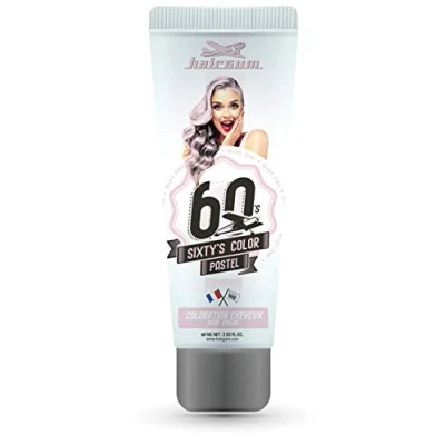 Imagen de Hairgum Sixty&#039;s Coloración semi permanente 60 ml Milky Pink