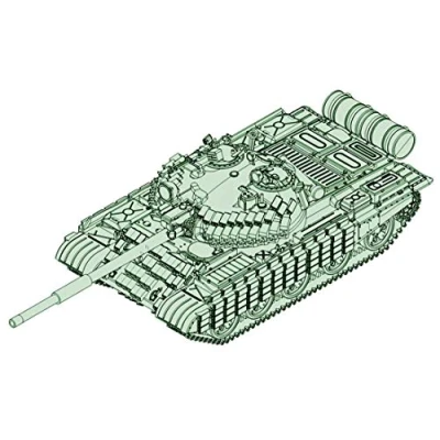 Imagen de Trumpeter 007149 1/72 T62 ERA Maqueta de barco 1972 , color/modelo surtido