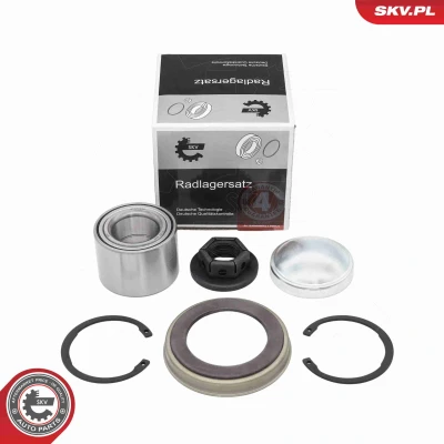 Imagen de ESEN SKV 85SKV029 Juego de cojinete rueda Eje trasero sin sensor ABS incorporado 53mm FORD: Focus Mk1 Hatchback, FIESTA 5, Sedán