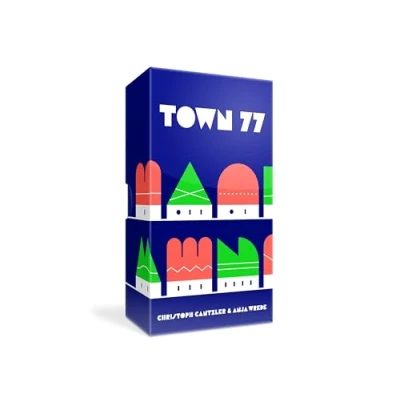 Imagen de Oink Games Town 77 Juego de tácticas Estrategia Creativo para Familiares y Amigos Colorido urbanismo Puzzle 1 5 Jugadores Mesa A Partir 9 años (alemán)
