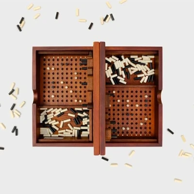 Imagen de Iron &amp; Glory Sea Battle Game Juego de Mesa Rompecabezas Madera Ideas Regalo para papá y Regalos cumpleaños Hombres Accesorios decoración del hogar