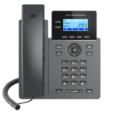 Imagen de Grandstream Networks GRP2602P IP Phone Black 2 Lines LCD Wi Fi