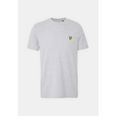 Imagen de Lyle &amp; Scott Plain Camiseta básica, Hombre, Talla: Small, Light grey marl