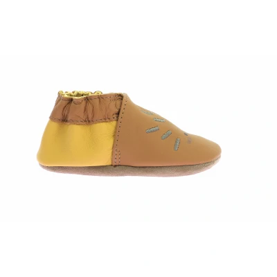 Imagen de Robeez Chaussons Hedge Pantuflas para niños, Talla: 30/31, Camel Zapatos