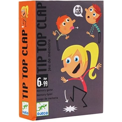 Imagen de Djeco Tip Top Clap, Juego de Cartas, Multicolor (DC5120)