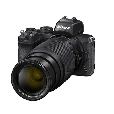 Imagen de Nikon Z50 Cámara sin Espejo de 21 MP, Negro Kit Cuerpo con Objetivo 16 50 DX VR y 250