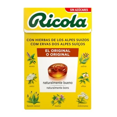 Imagen de Ricola Hierbas Sin Azúcar Caja 50gr