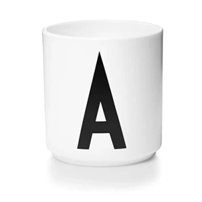 Imagen de design letters Tazas de Cafe (A Z) Ideal Regalos Originales para Mujer &amp; Hombre Regalar Desayuno Porcelana Taza Te con Inicial 250 Ml