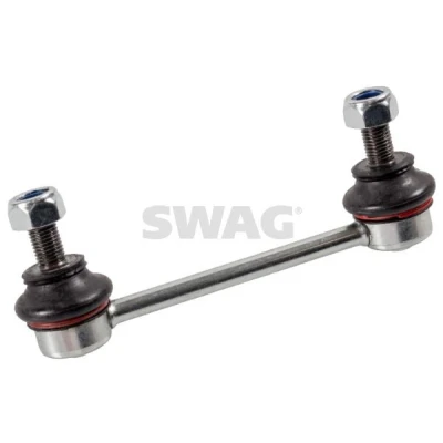 Imagen de SWAG 70 92 8606 Bieleta de suspensión Eje trasero izquierda, trasero, derecha 132 M10 x 1,25 con tuerca autofijadora Acero FIAT: Doblo I Familiar
