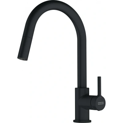 Imagen de FRANKE 115.0626.053 Grifo de la cocina Lina pull out Color : Negro mate