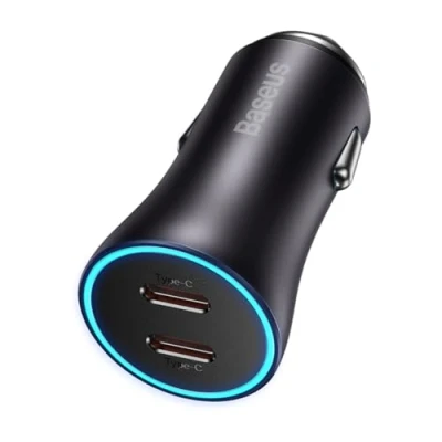 Imagen de Baseus CGJP000013 Cargador de coche para móvil 12 24V Power Delivery 3.0 negro