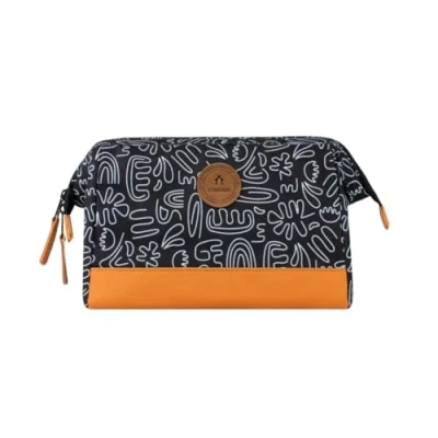 Imagen de CABAIA Neceser de Viaje para Hombre y Mujer Bolsa Aseo con Gran Apertura 2 Bolsillos Organizador Compacto Repelente al Agua Accesorios Baño Cosméticos