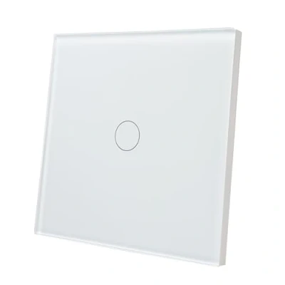 Imagen de LED ATOMANT Pack 4x Interruptor de Cristal Inteligente ZigBee 3.0, 1 Via (1 Gang), Requiere HUB, App Smart Life o Tuya, Compatible Alexa y Google Assistant, Pulsador Tactil para iluminacion