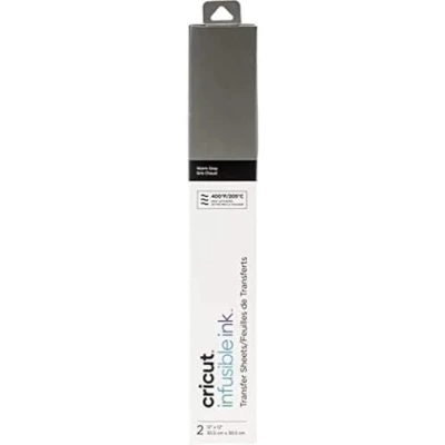 Imagen de Cricut Infusible Ink Transfer Sheets Warm Grey Hojas de Transferencia, Vinilo, Multicolores, 1, Talla única
