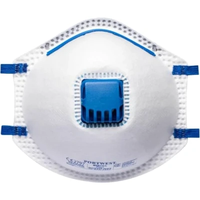 Imagen de Portwest Mascarilla Con Válvula Ffp2, Color: Blanco, P201WHR