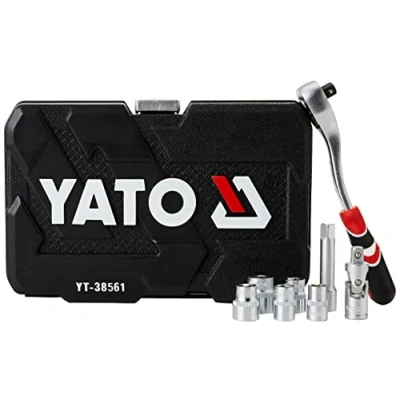 Imagen de YATO YT 38561 socket set 3/8 &quot;22pcs