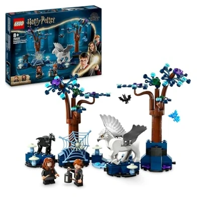 Imagen de LEGO Harry Potter Bosque Prohibido: Criaturas Mágicas y Animales de Fantasía Juguete, Juego Aventuras, Figuras Buckbeak un Thestral, Regalo para Niñas, Niños Fans 8 Años o Más 76432