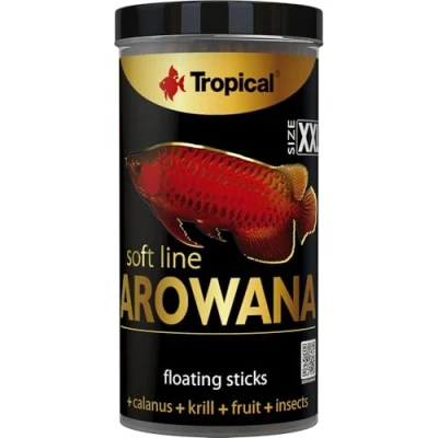 Imagen de Soft Line AROWANA Size XXL 250ml / 80g Alimento potenciador del Color para Las arawanas Adultos