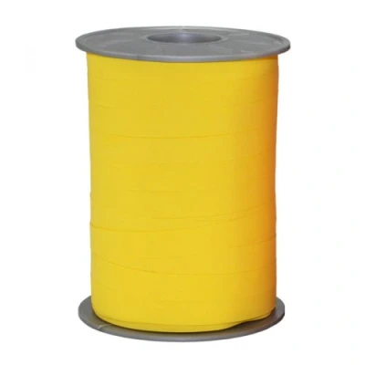 Imagen de PRÄSENT Cinta Regalo Amarillo Mate, 200 m de a Rayas Paperlook para Envolver Regalos, 10 mm Ancho, Accesorios decoración y Manualidades, embalar Decorativa Ocasiones Especiales