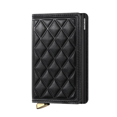 Imagen de Secrid Slimwallet Emboss Diamond Black Grabado gratuito