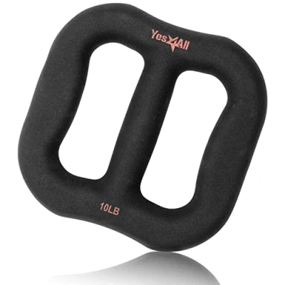 Imagen de Yes4All Mancuerna multifuncional 3 en 1 de neopreno/mancuerna multiuso con núcleo sólido, curva ergonómica