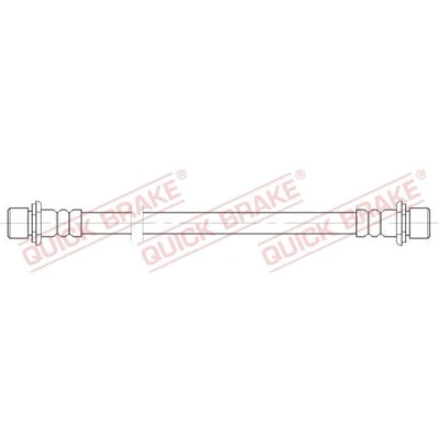 Imagen de QUICK BRAKE 25.082 Latiguillos de Freno 135 M10x1