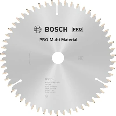 Imagen de Bosch Professional 2 608 640 508 Hoja de sierra circular Multi Material 190 x 20/16 2,4 mm, 54 (pack 1)
