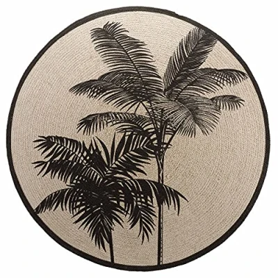 Imagen de Douceur d&#039;Intérieur Tropic Nature Alfombra Redonda (algodón, 120 cm)