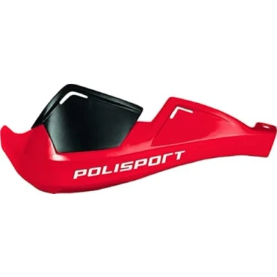 Imagen de Polisport 8305100032 Paramanos Evolution Integral 2 Puntos de fijación MX Style Fabricado en plástico con Kit Montaje Incluido Compatible Todos los Modelos Motocross/Enduro Color Rojo
