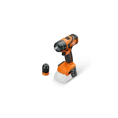 Imagen de FEIN Taladro atornillador percutor a batería, ASB 18 Q AS, 2 velocidades, Con motor sin escobillas y alojamiento QuickIN, para perforar hasta 13 mm, batería cargador