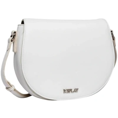 Imagen de Replay Bandoliera Saddle BAG Bandolera, Mujer, Talla: One Size, White