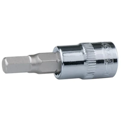 Imagen de KS TOOLS 918.1466 Piezas insertables de llave cubo DIN 3120, ISO 1174, 7422 8,0 Acero cromo vanadio Hexágono interior moleteado