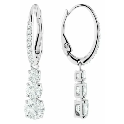 Imagen de Swarovski Attract Trilogy Pendientes silvercoloured, Mujer, Talla: One Size, Silver coloured
