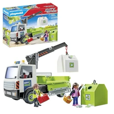 Imagen de PLAYMOBIL Camión de residuos con contenedor