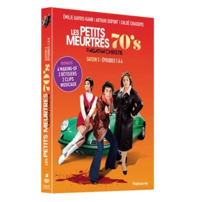 Imagen de Les Petits meurtres d&#039;Agatha Christie 70&#039;s Saison 3 Épisodes 1 à 4 [Francia] [DVD]