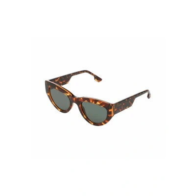 Imagen de KOMONO Kim Havana Unisex Cat eye Tritan Sunglasses for Men and Women with UV Protection Scratch Resistant Lenses