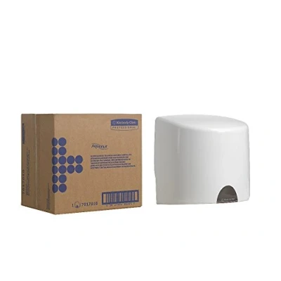 Imagen de Aquarius Dispensador de paños en rollo central 7017, blanco