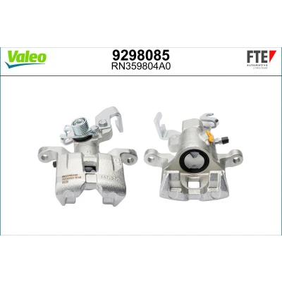 Imagen de FTE 9298085 Pinza de freno gris Hierro fundido Eje trasero, derecha sin soporte MAZDA: 6 Berlina, Hatchback, Wagon