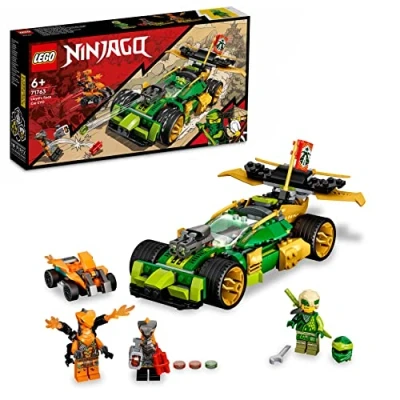 Imagen de LEGO 71763 Ninjago Deportivo EVO de Lloyd, Set Juguete para Niños +6 Años con Quad, Mini Figuras y Bandera Coleccionable
