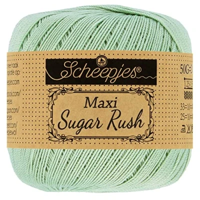 Imagen de Scheepjes 402 Plata Verde Maxi Sugar Rush Hilo 1x50g