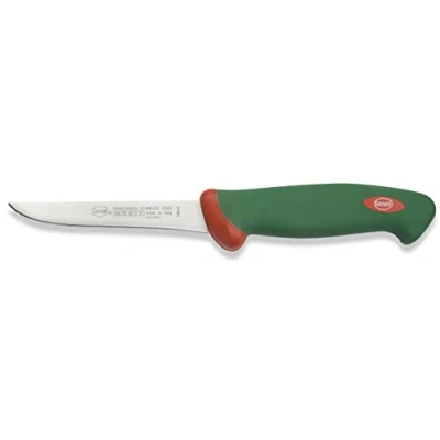 Imagen de Sanelli Línea Premana Professional,Cuchillo Deshuesador Cm.12,Acero Inoxidable,Verde y Rojo,25x3.0x4.0 cm