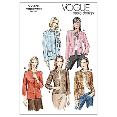 Imagen de Vogue Patterns V7975FW0 Plantilla de Costura