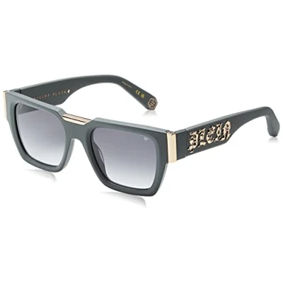 Imagen de Philipp Plein SPP095M Gafas, Matt Grey, 52 para Hombre